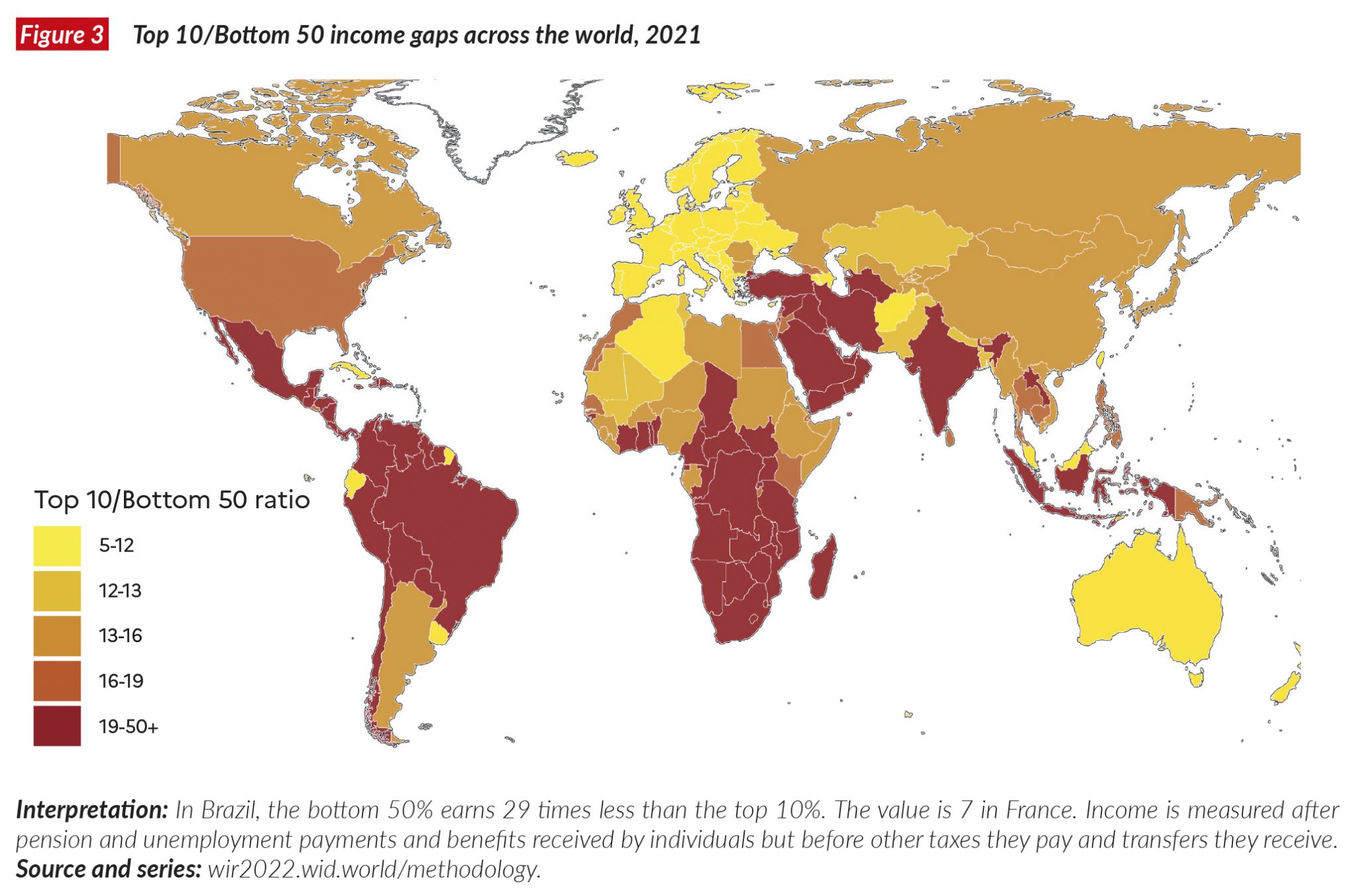 The World InequalityReport 2022 presents the most uptodate